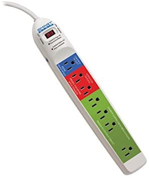 Picture shows a smart power strip